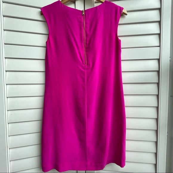 Cynthia Rowley 100% Silk Hot Pink Size 2 Dress - Picture 6 of 8